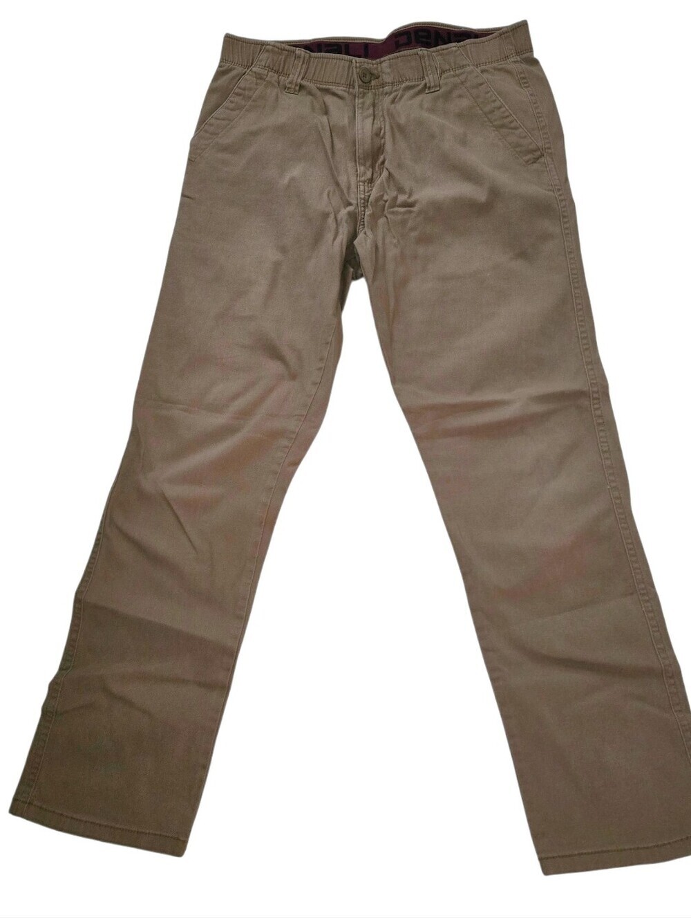 Denali Men's 32W/30L (tagged 32L) Lt Brown Pants Classic Straight Fit 5 pockets